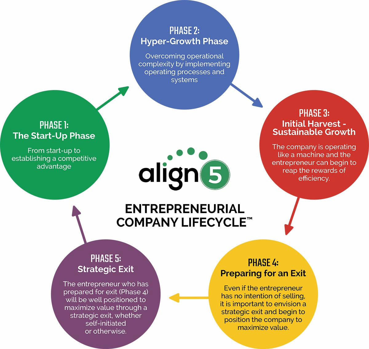 align5 lifecycle graphic
